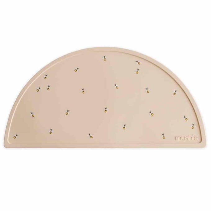 Mushie placemat bees
