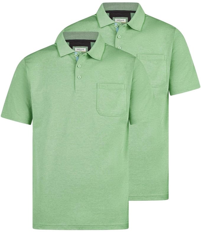 Redmond Heren poloshirt 2 pack Basic