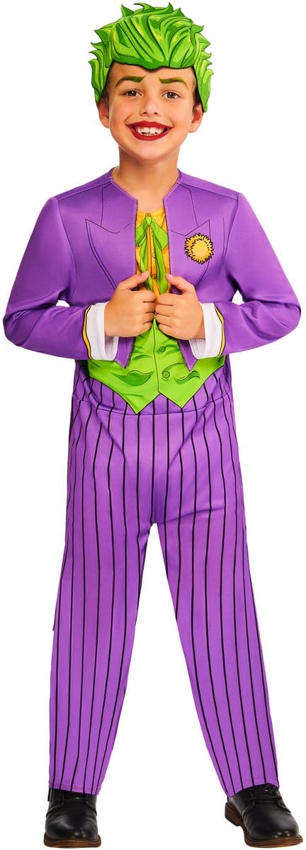 Joker Costume Kinderkostuum - Rubies - Maat 5-6 Jaar