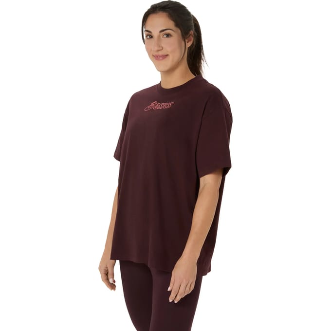 Dames-T-shirt Asics Logo