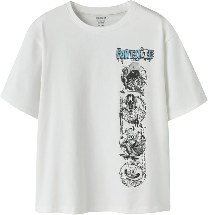 NAME IT - NKMMOD FORTNITE SS NREG TOP BOX NOOS BFU - Jongens - T-shirts
