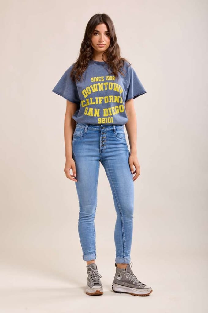 Toxik3 - Jeans 5 button slim fit