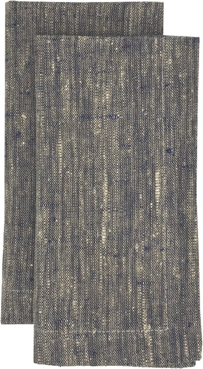 Himla Maya servet - 6 stuks - Naturel/Navy