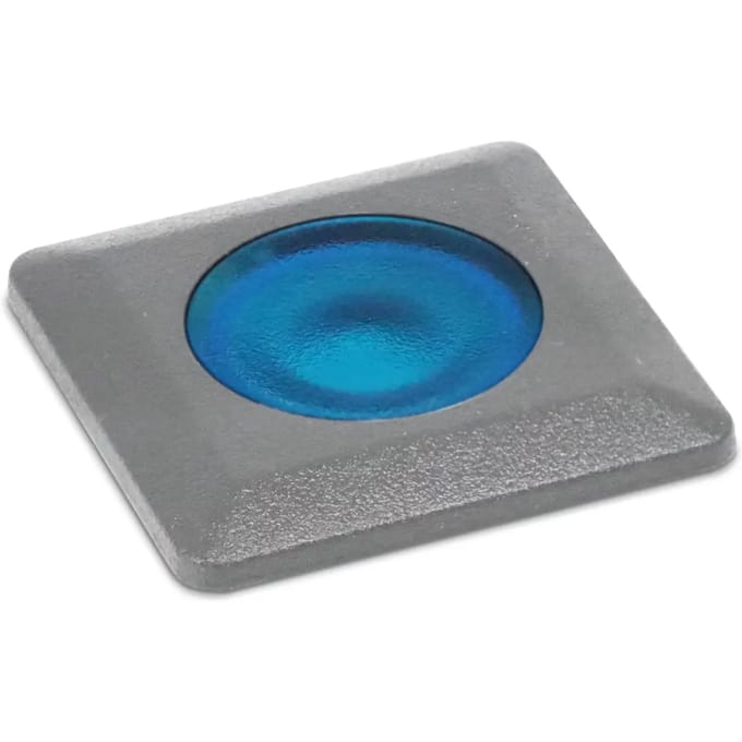 Spot inbouwwand/vloer Dopo lighting Rain Square Blue IP67 G9 Bulb 170lm