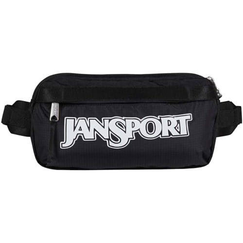 JanSport Washington Waistpack, Unisex, Zwart, heuptas, maat: One size
