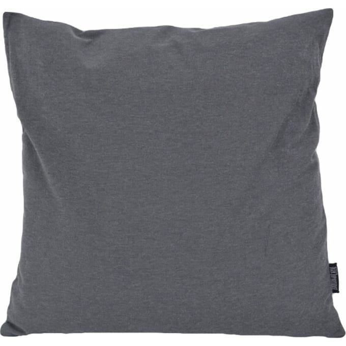 Gek op kussens! Sierkussen loya antraciet | 45 x 45 cm | katoen/polyester