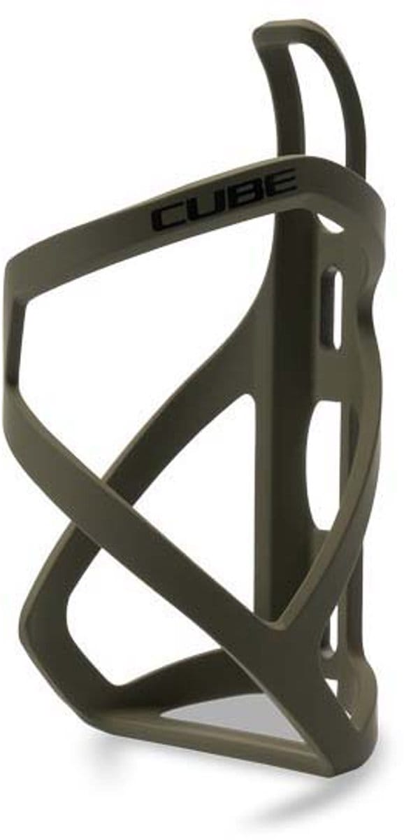 CUBE Bidonhouder HPP LEFT-HAND SIDECAGE MAT OLIVE/GLOS BLACK