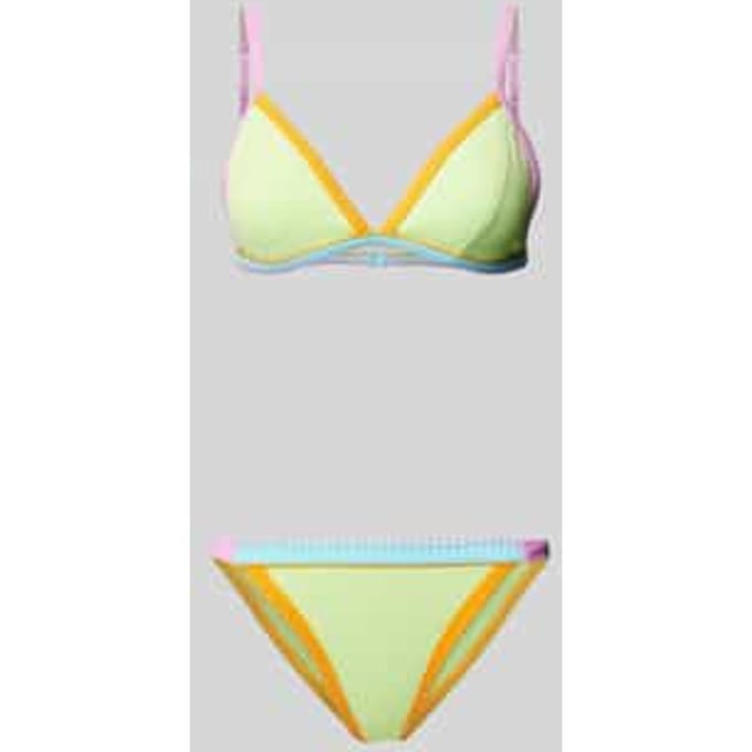 Bikiniset met structuurmotief, model 'TANEOFIABA SANTACOLOR'