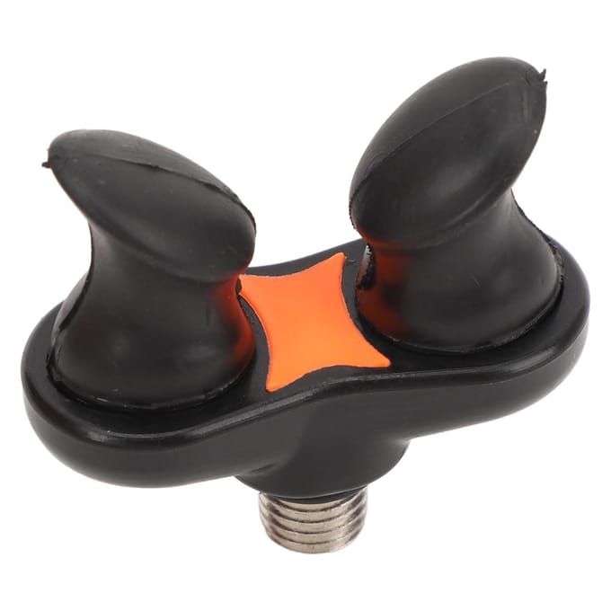 Hengelsteun Verstelbare Schroef Installatie Hengel Grip Houder voor Karpervissen black