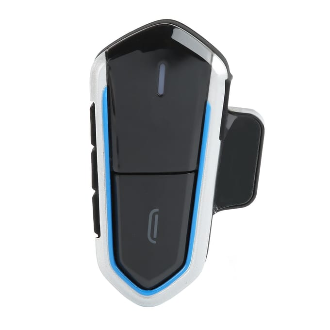 Motor Bluetooth Headset Waterdicht Grote Knop Ultradun Motorhelm Koptelefoon black