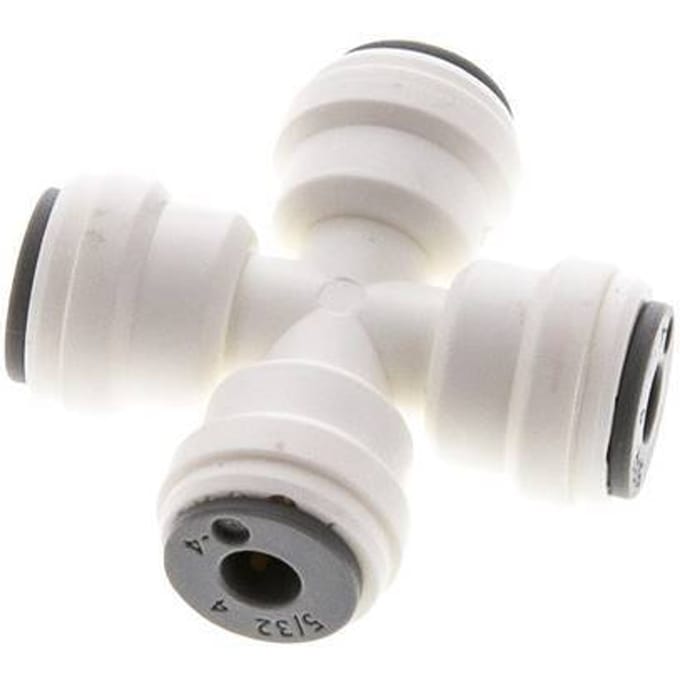 5/32'' Cross POM Insteekfitting FDA EPDM [2 Stuks]