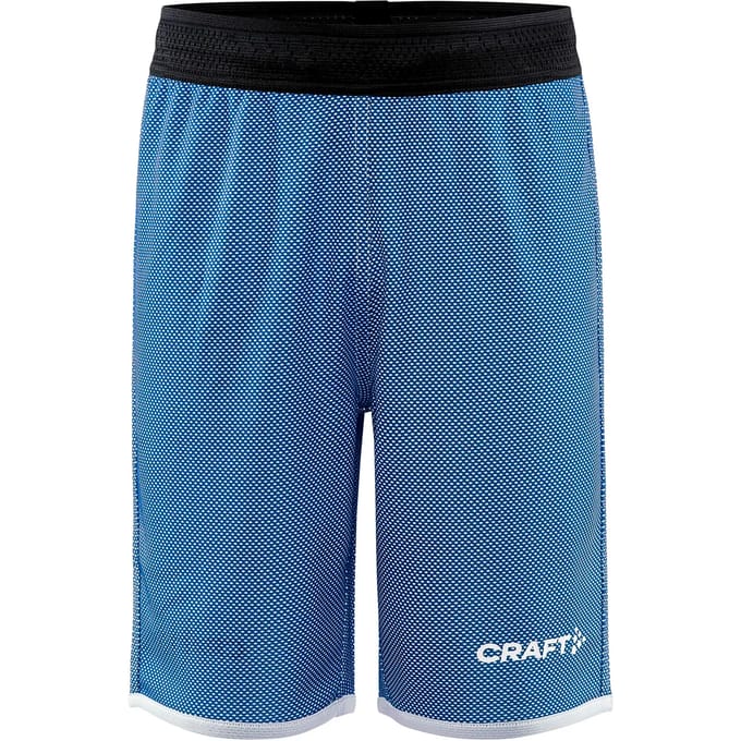 Craft Progress Reversible Short Kinderen - Royal / Wit | Maat: 122/128