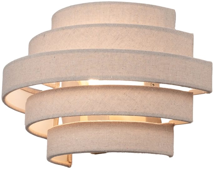 Lumidora Wandlamp 75404 - Voor binnen - POLIGNANO - E14 - Beige - Zand - Metaal