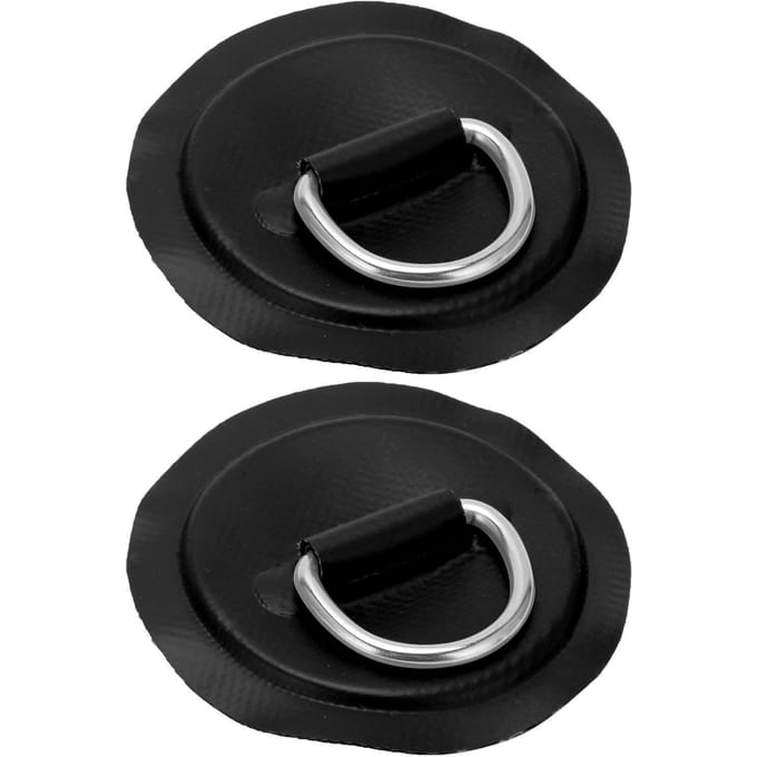 D-ring Pad Patch PVC Opblaasbare Boot Vlot Bijboot Kano Surfplank Kajak Vastzet Fitting Oranje