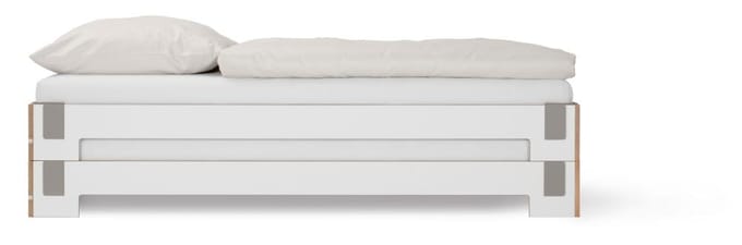 Moormann - Tagedieb stapelbed - wit (FU) - 100 x 200 cm