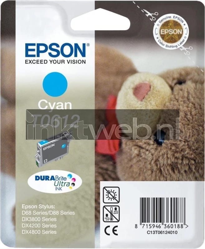 Epson T0612 cyaan (Origineel)