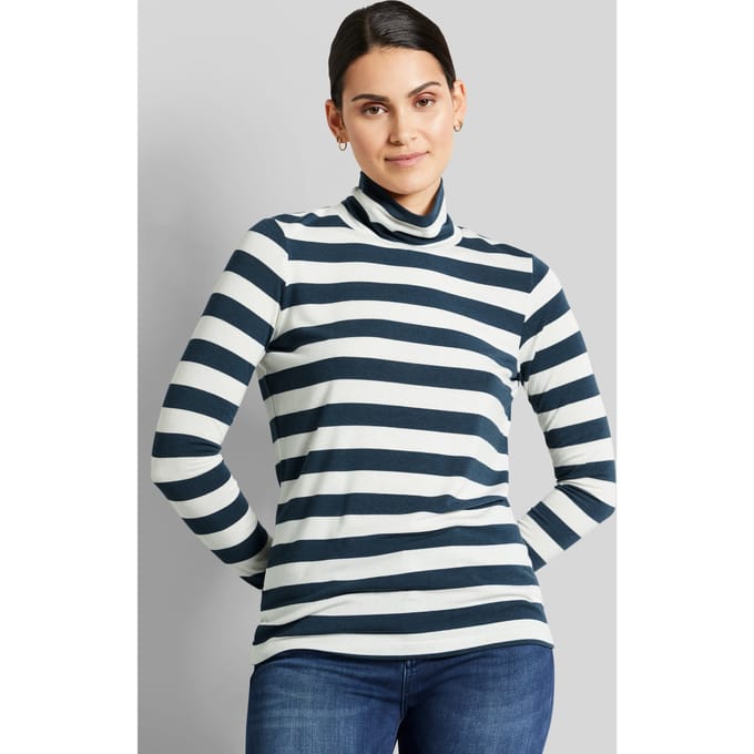 Bugatti Damen T-shirt met col