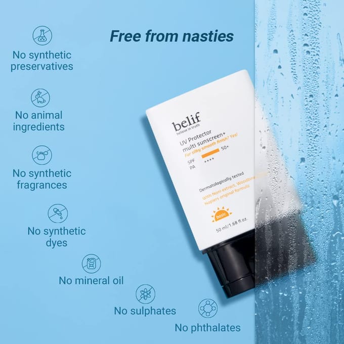 [belif] UV Protector multi sunscreen+ 50ml white