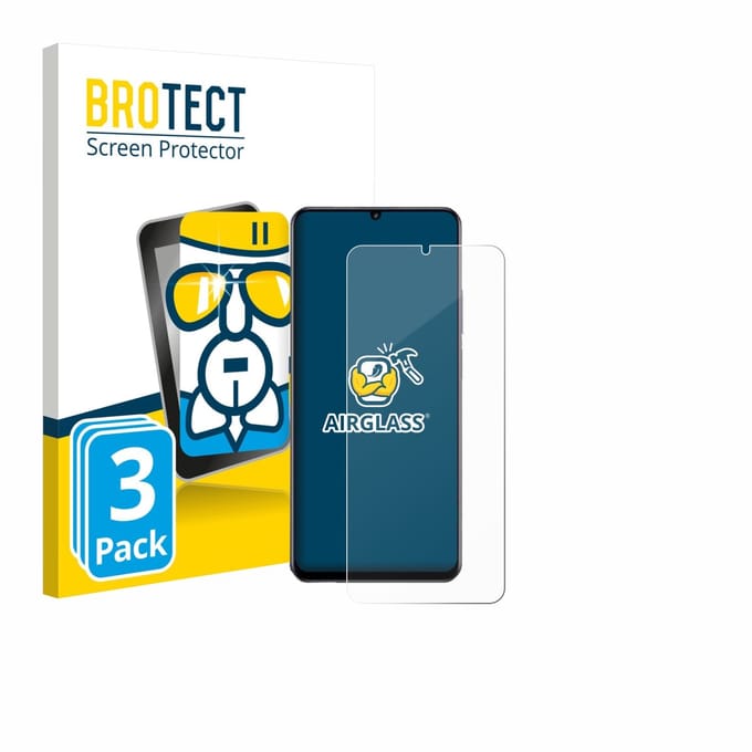 Screenprotector 3 Stuks voor realme Note 70 Beschermglas transparant