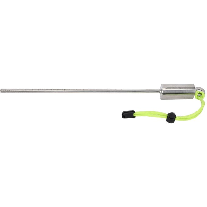 KEEPdiving Roestvrij Staal 30cm Duik Kreeft Stick Pointer Onderwater Shaker Geluidsmaker met gray