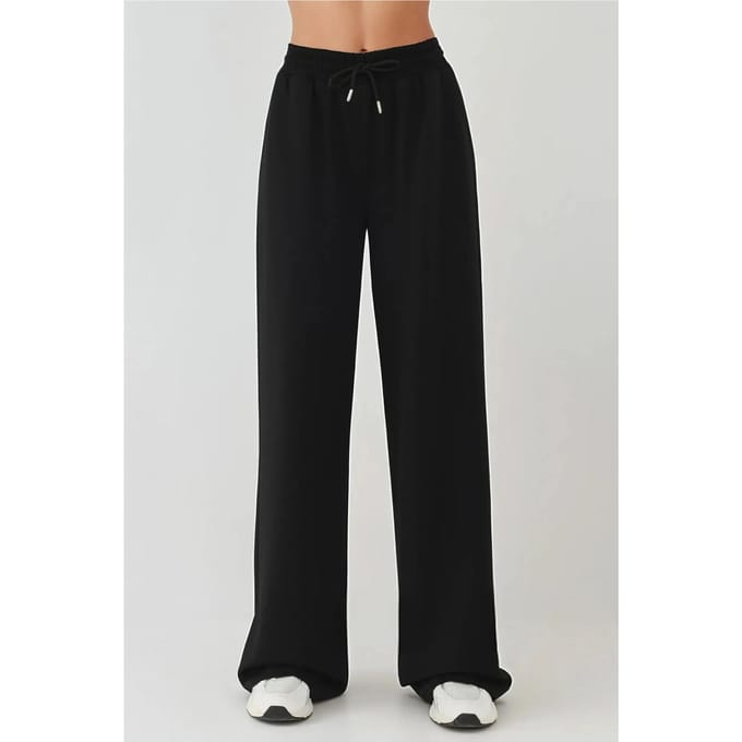 Zachte Modal Touch Wijde Pantalon