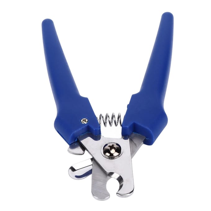 Staartklemknipper Roestbestendig Praktisch Arbeidsbesparend Handmatig Staartkniptang voor Varkens Schapen white