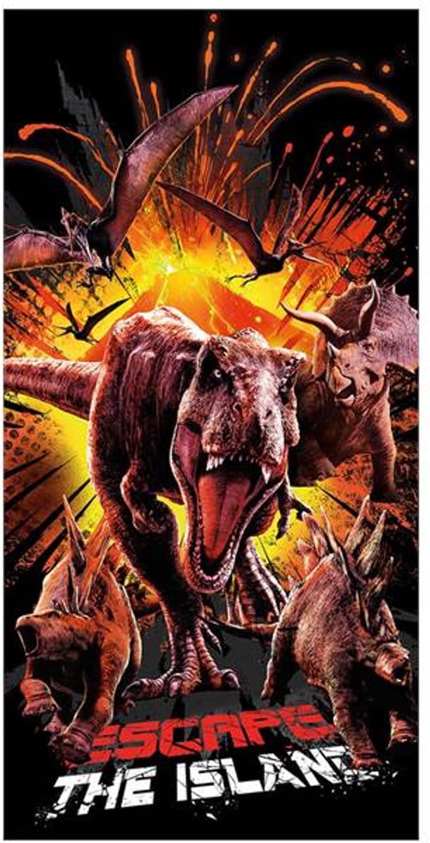 Jurassic World Strandlaken - 70x140 cm - Brown
