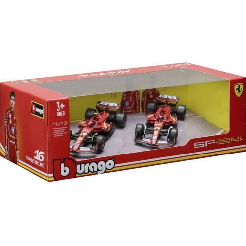 Bburago F1 Ferrari SF-24 ´24 2er-Set 1:43 Auto