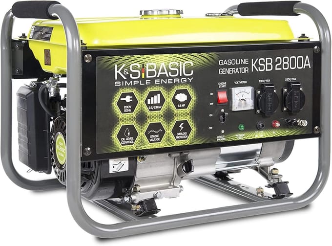 Stroomgenerator Benzine - Aggregaat - Powerstation