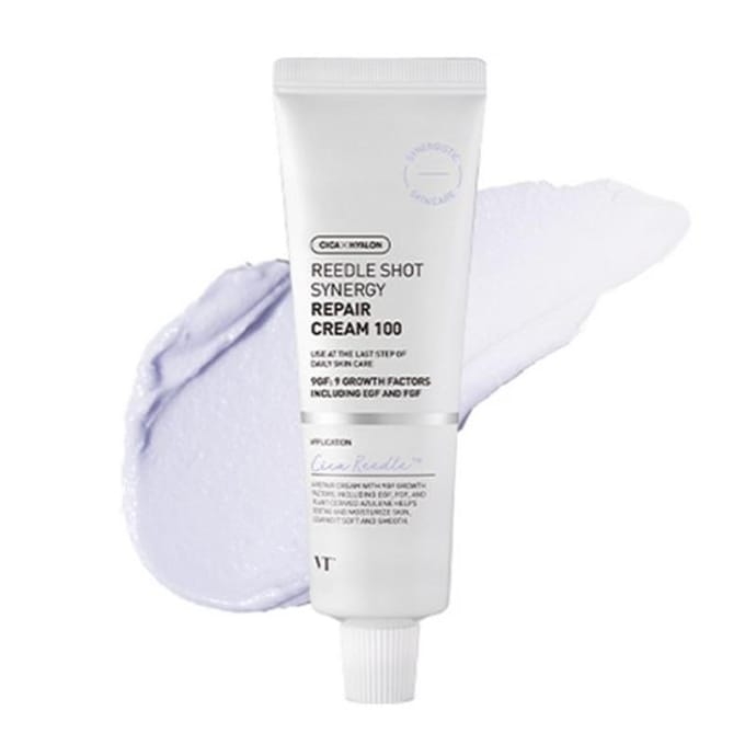 VT Cosmetics Reedle Shot Synergy Repair Cream 100 ml gray