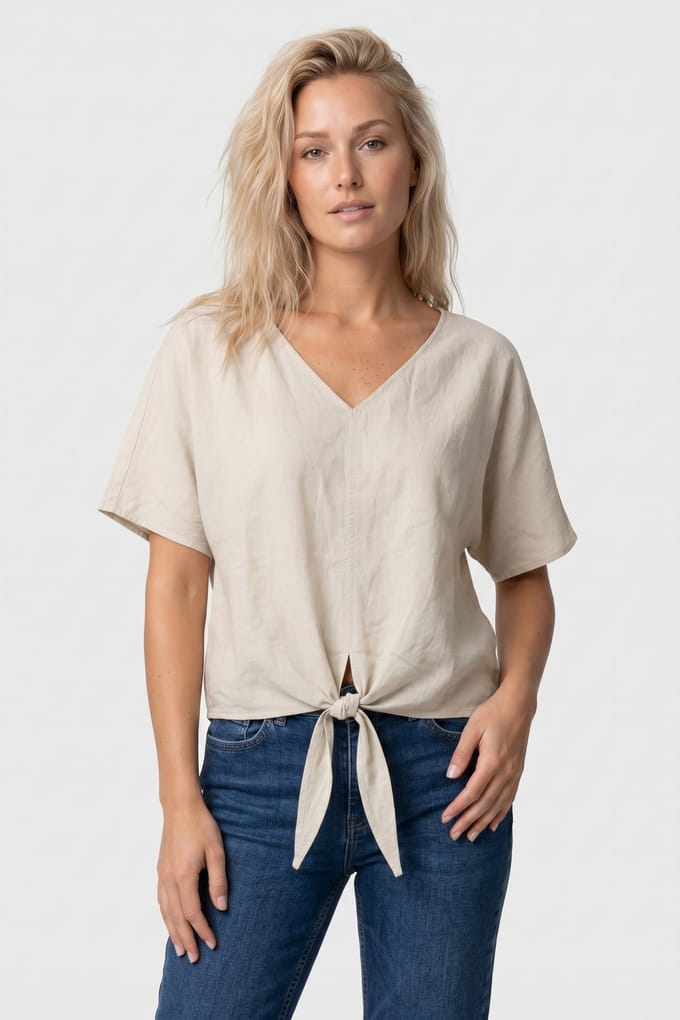 s.Oliver Blouses Crème Maat: 40 | Blouses Outlet | Dames | Beige