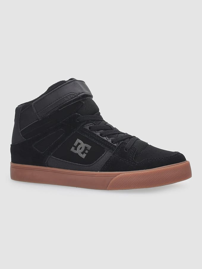 DC Pure High-Top EV Kids Skateschoenen zwart