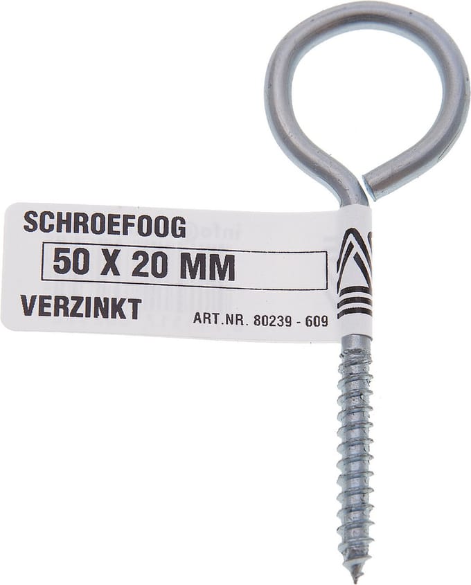 Deltafix - Schroefoog 50x20 vz