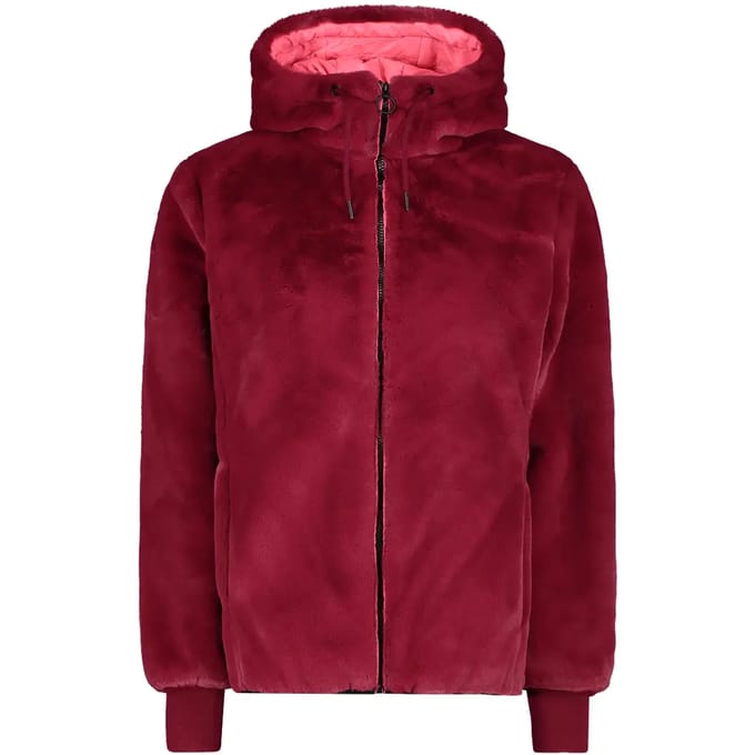 Dames fleece met capuchon CMP