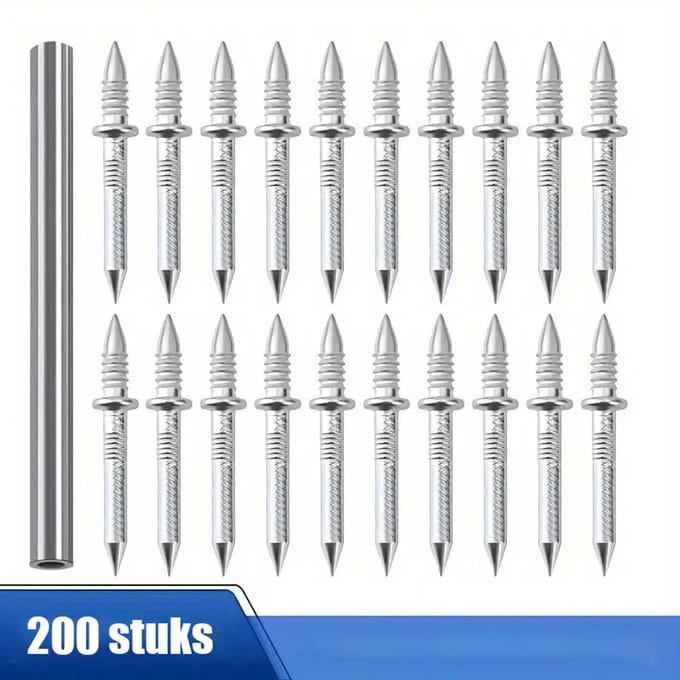 RBST Dubbelzijdige Nagels - Plintnagels - 200 stuks