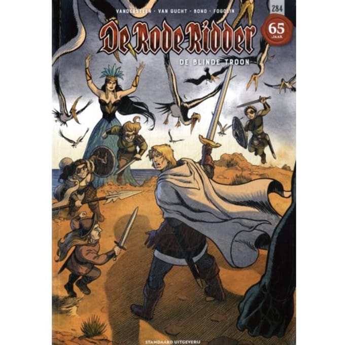 De Blinde Troon - De Rode Ridder - Willy Vandersteen