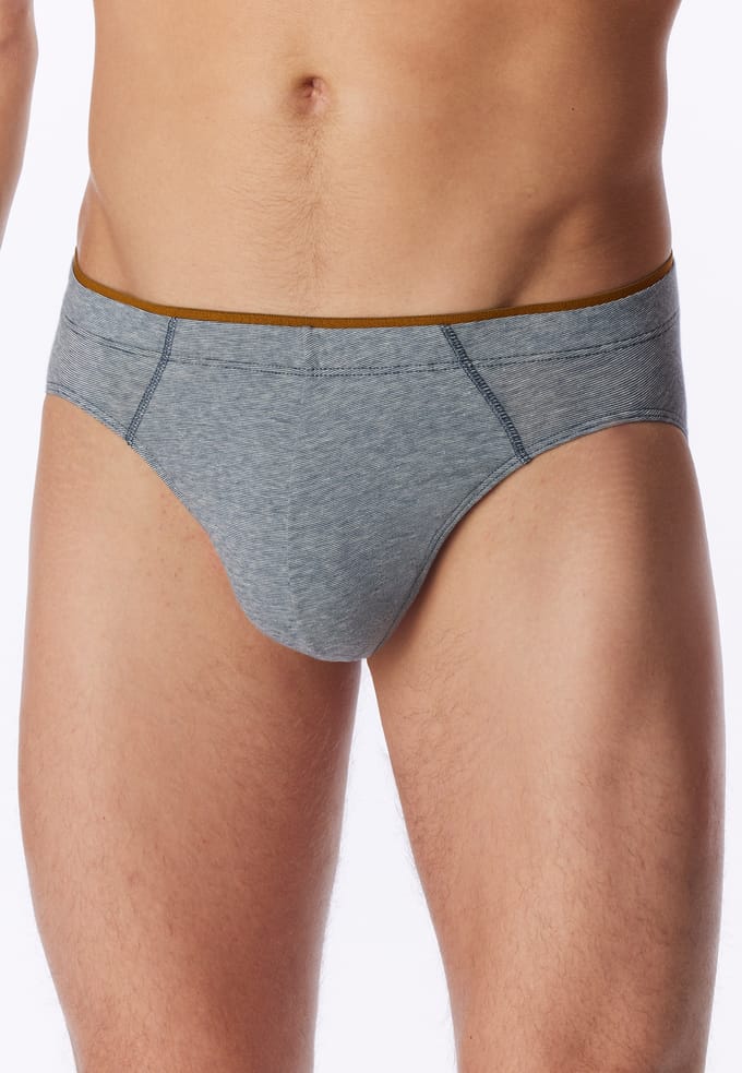 Supermini slip met patroon, diepblauw - 95/5 4