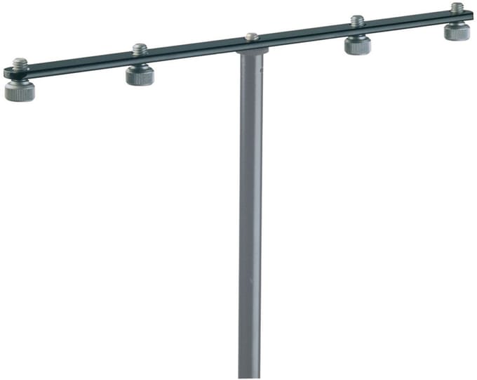 König & Meyer 236 extra rail voor 4 microfonen - Accessoire voor stands