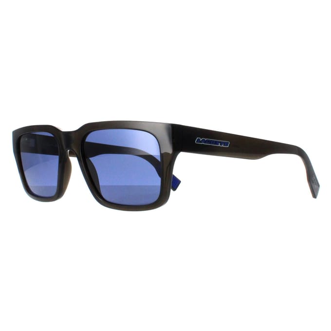 Lacoste L6004S 024 donkergrijs blauwe zonnebril