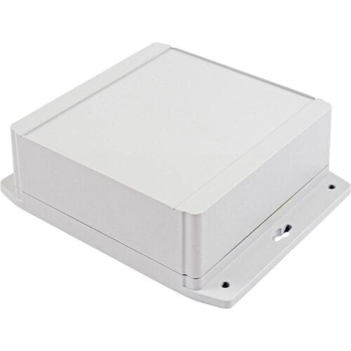 Hammond Electronics 1555RF42GY Universele behuizing 160 x 160 x 62 ABS Lichtgrijs 1 stuk(s)