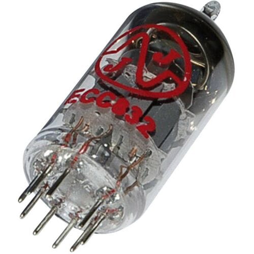BTB Vertrieb 12DW7/ECC832 Elektronenbuis Dubbeltriode 100 V 0.5 mA Aantal polen: 9 Fitting: Noval 1 stuk(s)