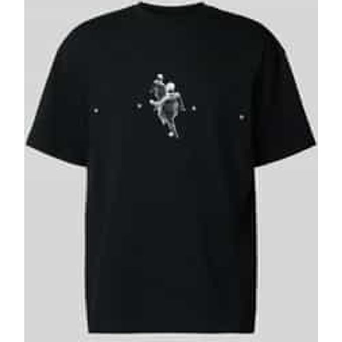 Regular fit T-shirt van pure katoen Model 'DOLLO'