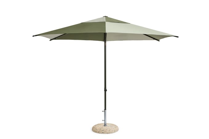 HAY Terrazza parasol - Ø300 x H170-235 cm - HAYTerrazzaGreendarkgreen