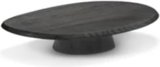 Serax - Dune Cake plate by Kelly Wearstler, 04, ash black