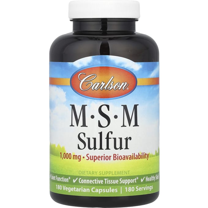MSM Huang, 1.000 mg, 180 plantaardige capsules