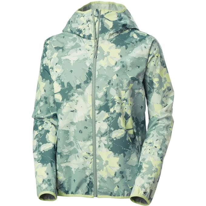 Helly Hansen Graphic Regenjas Groen L Vrouw