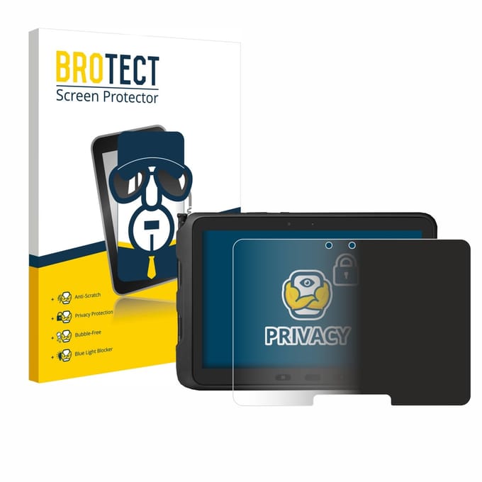 BROTECT - privacy screenprotector voor Samsung Galaxy Tab Active Pro - Folie Beschermfolie Blauwlichtfilter