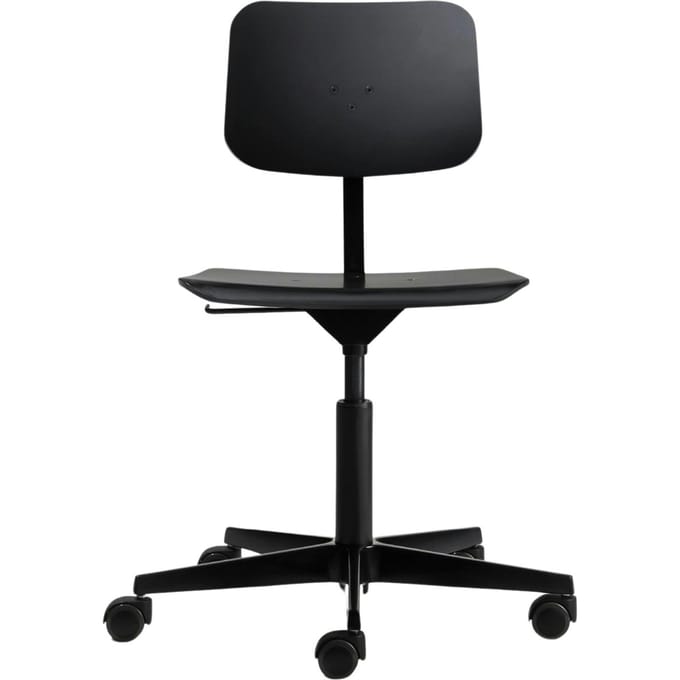 Richard Lampert - Mr. Square Werkstoel - zwart