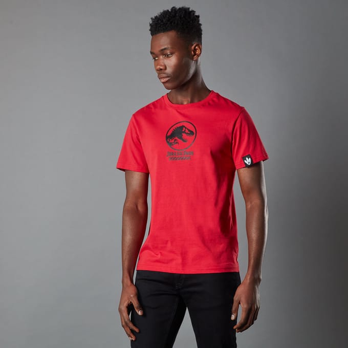 Jurassic Park Primal T-Rex Unisex T-Shirt - Rood - L