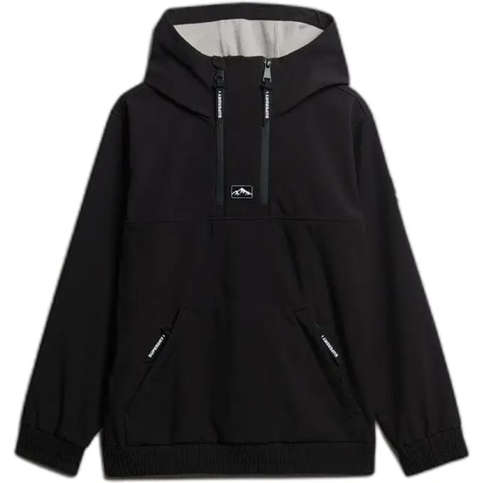 Superdry Freestyle Softshelljack Zwart 2XS